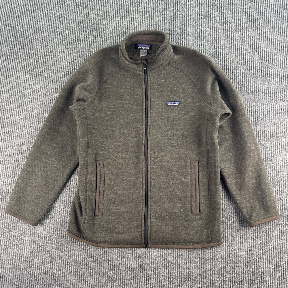 Patagonia M's Better Sweater Mens Medium Brown Outdoor Casual Fleece STY25526